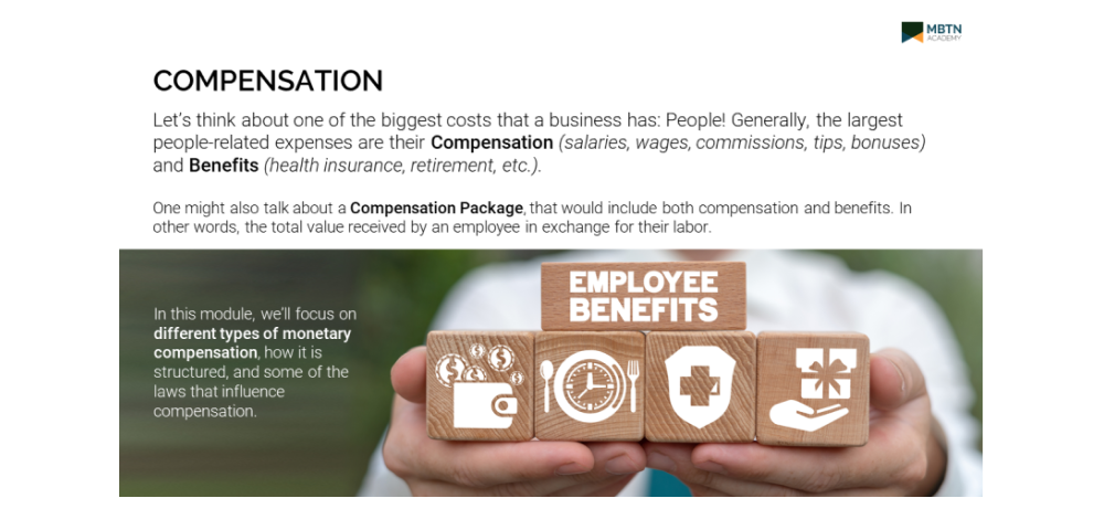 HR Metrics Compensation Structure