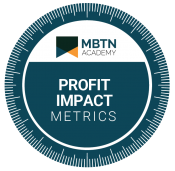 MBTN Academy Profit Impact Metrics Marketing Certification