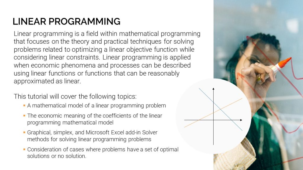 optimization linear programming